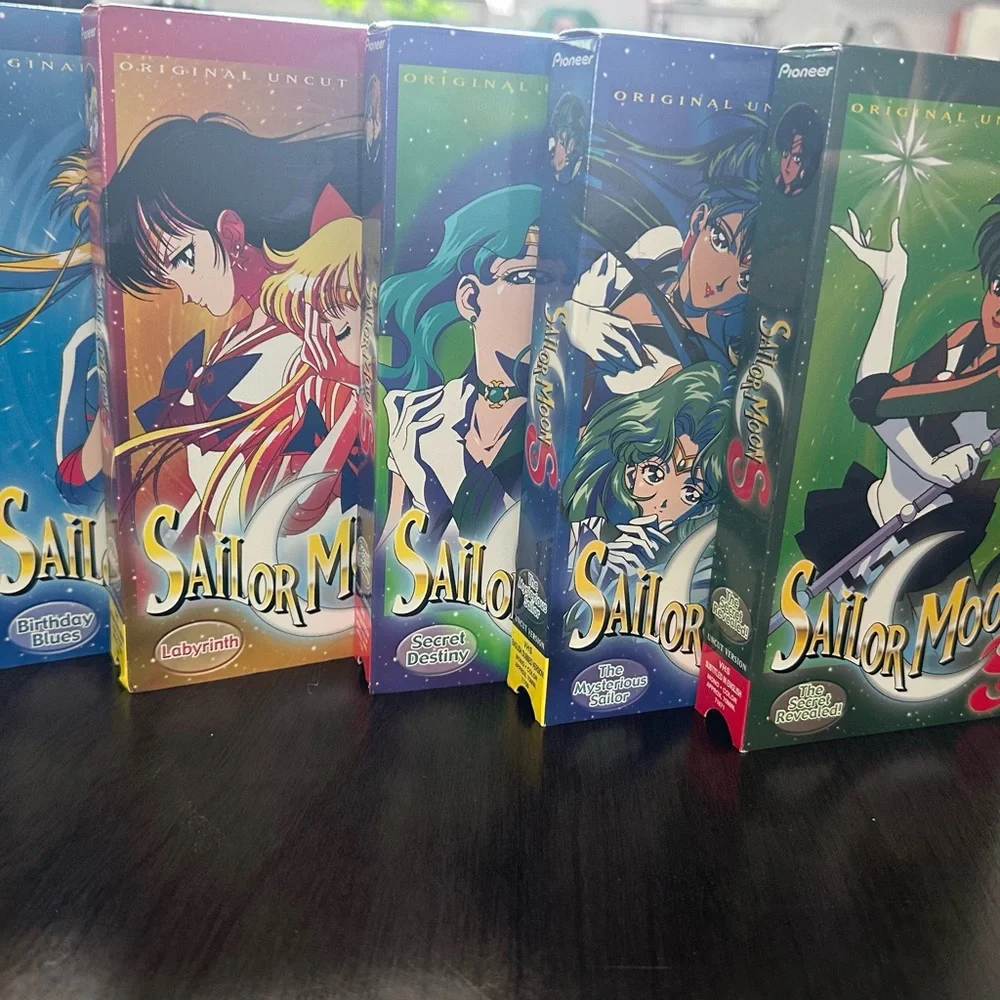 PIONEER Sailor Moon S VHS Collection - Multicolor - Picture 8 of 11